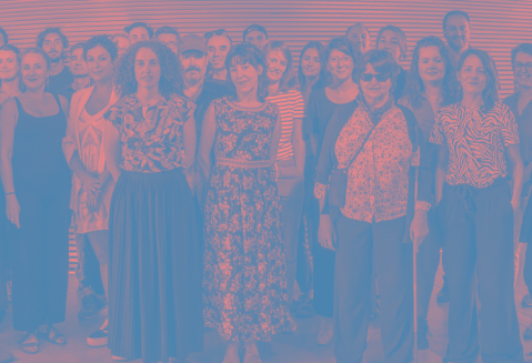 Photo DUOTONE fin de challenge futura cinéma au festival de La Rochelle 2023