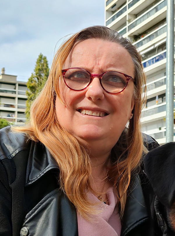 Photo de Verena Malet administratrice de l'association La Luciole